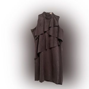 NWOT Suede Charcoal MudPie Dress